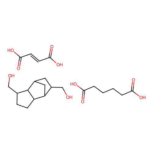 (C12-H20-O2.C6-H10-O4.C4-H4-O4)x- structure