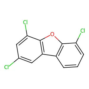 2,4,6-Trichlorodibenzofuran structure
