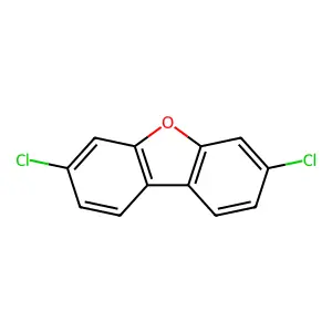 3,7-Dichlorodibenzofuran structure