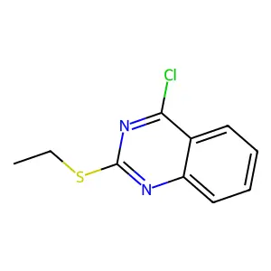 4-Chloro-2-(ethylthio)quinazoline structure