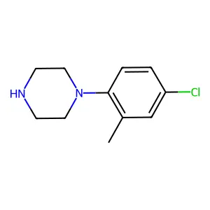 1-(4-Chloro-o-tolyl)piperazine structure