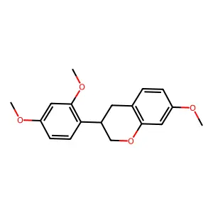 3-(2,4-Dimethoxyphenyl)-7-methoxychroman structure
