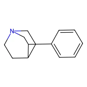 3-Phenylquinuclidine structure