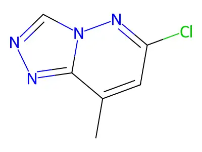 6-Chloro-8-methyl-[1,2,4]triazolo[4,3-b]pyridazine structure