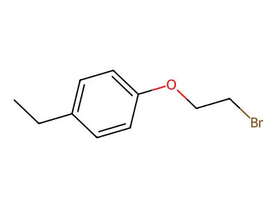 1-(2-Bromoethoxy)-4-ethylbenzene structure