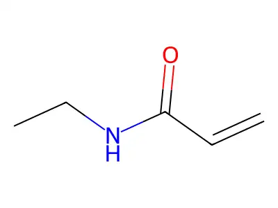 Ethylacrylamide structure