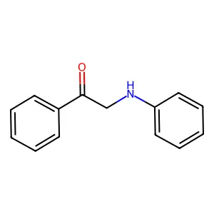 2-Anilinoacetophenone structure