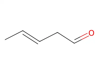 (E)-2-Pentenal structure