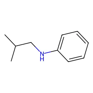 N-(2-Methylpropyl)benzenamine structure