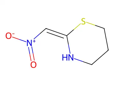 硝虫噻嗪 structure