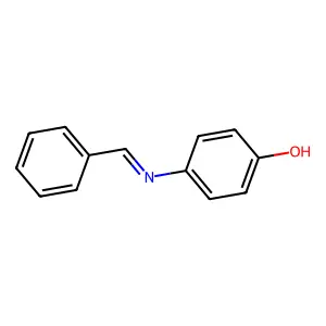 4-Benzylideneaminophenol structure