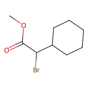 Methyl 2-bromo-2-cyclohexylacetate structure