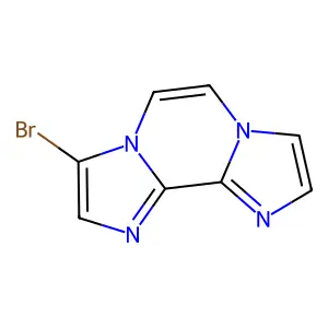 Diimidazo(1,2-a;2',1'-c)pyrazine, 3-bromo- structure