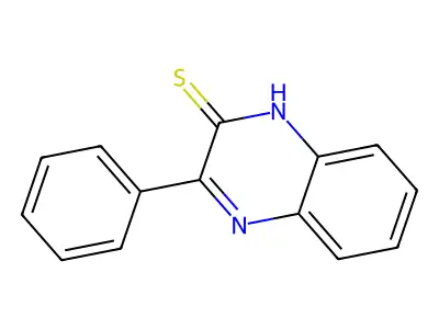 3-phenylquinoxaline-2(1H)-thione structure