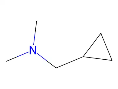 1-cyclopropyl-N,N-dimethylmethanamine structure