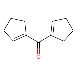 Di(cyclopenten-1-yl)methanone structure