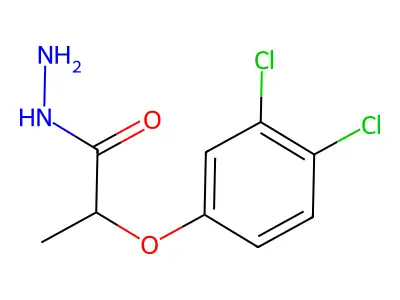 2-(3,4-Dichlorophenoxy)propanohydrazide structure