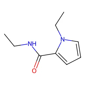 N,1-diethyl-1H-pyrrole-2-carboxamide structure