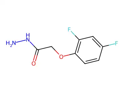 2-(2,4-Difluorophenoxy)acetohydrazide structure