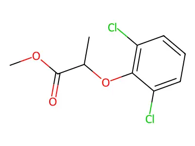 Methyl 2-(2,6-dichlorophenoxy)propanoate structure