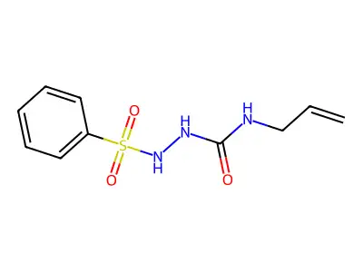 1-(Benzenesulfonamido)-3-prop-2-enylurea structure