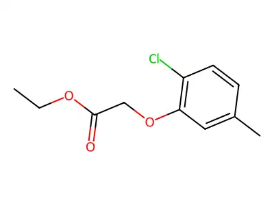 Ethyl 2-(2-chloro-5-methylphenoxy)acetate structure