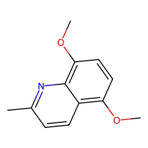 5,8-Dimethoxy-2-methylquinoline structure