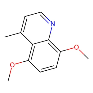 5,8-Dimethoxy-4-methylquinoline structure