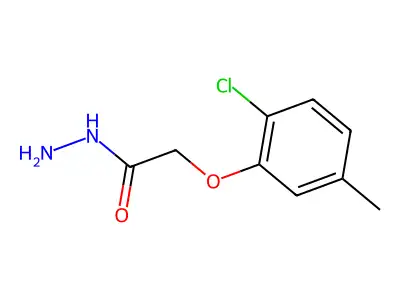 2-(2-Chloro-5-methylphenoxy)acetic acid hydrazide structure