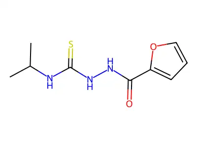 1-(Furan-2-carbonylamino)-3-propan-2-ylthiourea structure
