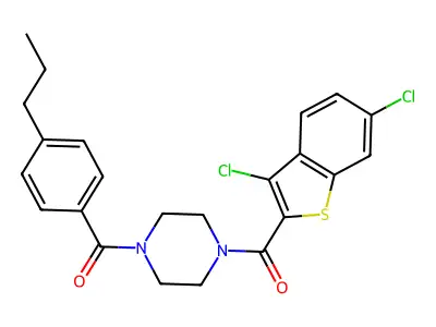 Piperazine,1-[ carbonyl]-4- - structure
