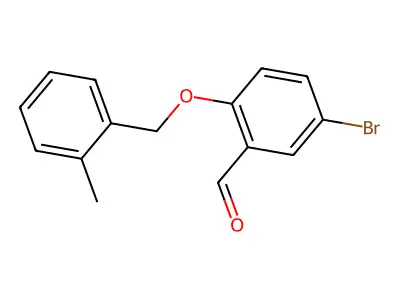 5-Bromo-2-[(2-methylbenzyl)oxy]benzaldehyde structure