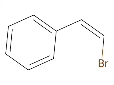trans-beta-Bromostyrene structure