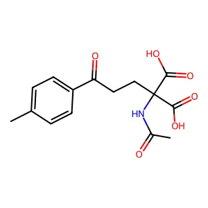 5-nitro-2-[2-oxo-2-(piperidin-1-yl)ethyl]-1H-isoindole-1,3(2H)-dione structure