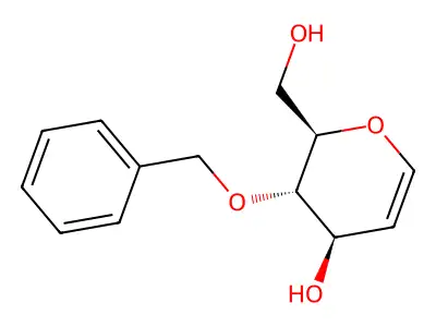 4-O-Benzyl-D-glucal structure