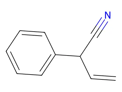Vinylphenylacetonitrile structure