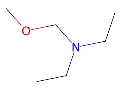 N-(Methoxymethyl)-diethylamine structure
