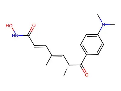 曲古抑菌素 structure