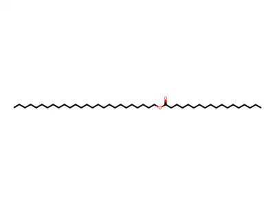 Octadecanoic acid, hexacosyl ester structure