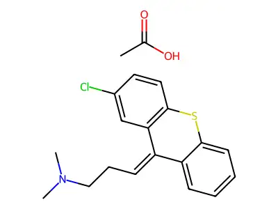 Chlorprothixene structure
