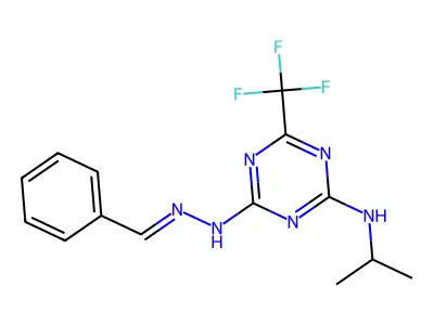 CAS 58892-36-7 - C14H15F3N6 structure