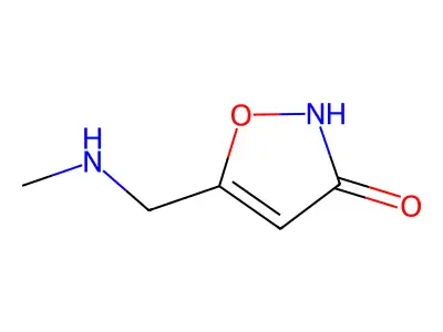 N-Methylmuscimol structure