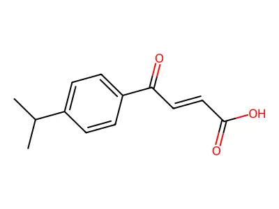 3-(4-Isopropylbenzoyl)acrylic acid structure