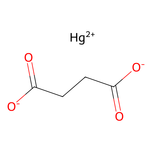 Mercury succinate structure
