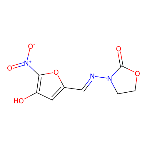 4-Hydroxyfurazolidone structure