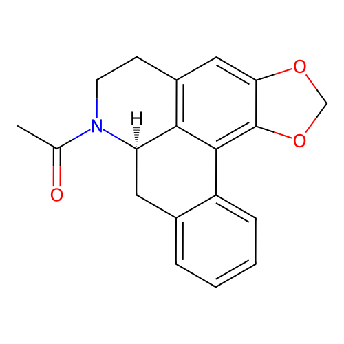 N-acetylanonaine structure