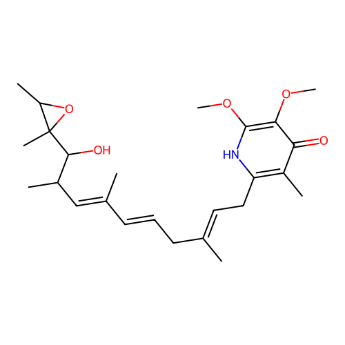 Piericidin D structure