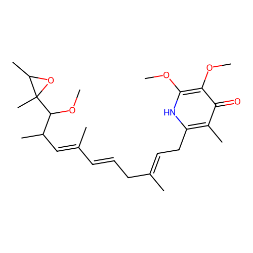 Piericidin G structure