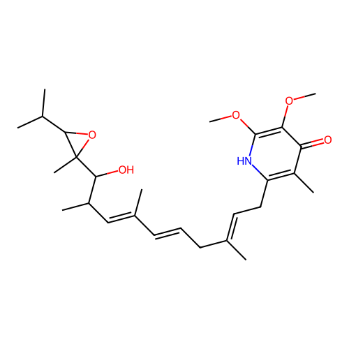 Piericidin C3 structure