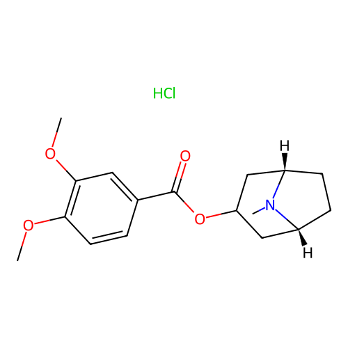 Convolamine hydrochloride structure